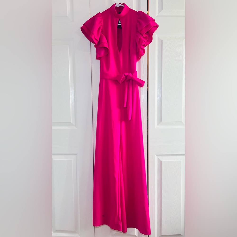 FASHIONNOVA Charmane Ruffle Jumpsuit - NWT - Size: XS